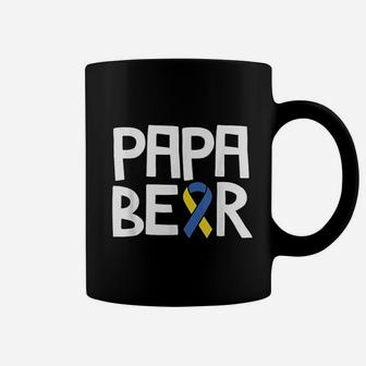 Awareness Day Papa Bear Coffee Mug - Seseable