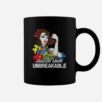 Awareness Mom Cute Gift Mom Unbreakable Puzzle Coffee Mug - Seseable