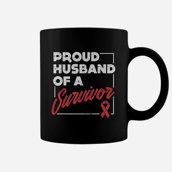 Awareness Support Aneurysm Proud Husband Survivor Coffee Mug - Seseable