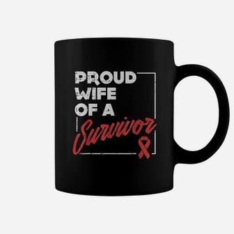 Awareness Support Aneurysm Proud Wife Survivor Coffee Mug - Seseable