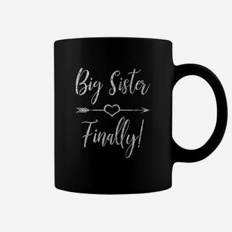 Awesome Cool Older Sister Gift Big Sister Finally Coffee Mug - Seseable