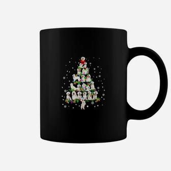 Awesome Cute Maltese Dog Christmas Tree Gift Decor Xmas Tree Shirt Coffee Mug - Seseable