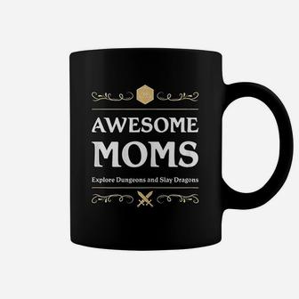 Awesome Moms Explore Dungeons Coffee Mug - Seseable