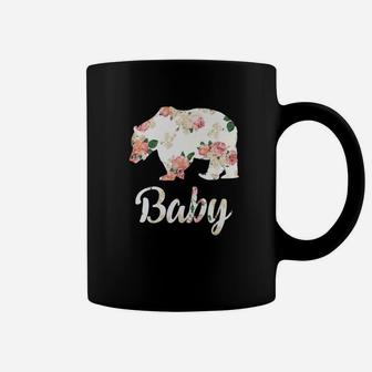 Baby Bear Floral Family Christmas Matching Gift Coffee Mug - Seseable