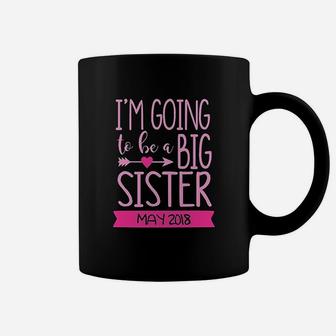Baby Girls I Am Going To Be A Big Sister Coffee Mug - Seseable
