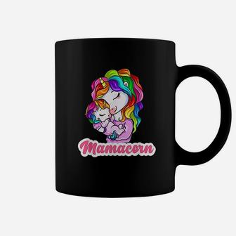 Baby Shower Gift Mamacorn Unicorn Mom With Unicorn Baby Coffee Mug - Seseable
