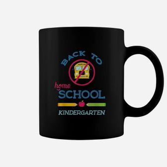 Back To Homeschool Kindergarten School Kids Teacher Coffee Mug - Seseable