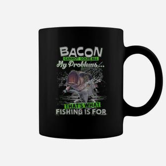 Bacon Cannot Solve All My Problems Coffee Mug - Seseable