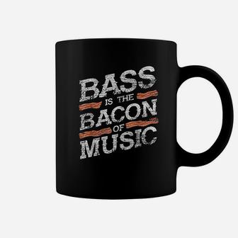 Bacon Of Music Bass Guitarist Bass Guitar Coffee Mug | Seseable UK