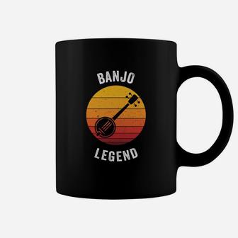 Banjo Legend Vintage Bluegrass Coffee Mug - Seseable