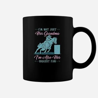 Barrel Racing Gift Equestrian Horse Grandma Coffee Mug - Seseable