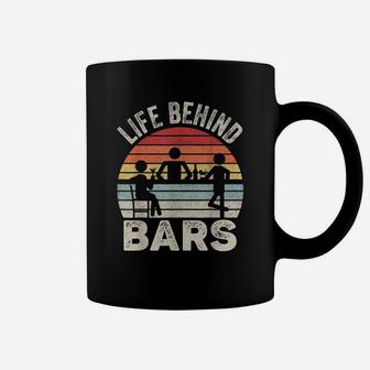 Bartender Life Behind Bars Vintage Coffee Mug - Seseable
