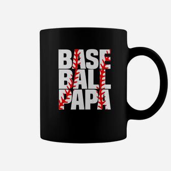 Base Ball Papa, best christmas gifts for dad Coffee Mug - Seseable