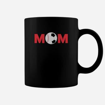 Baseball And Soccer Mom Coffee Mug - Seseable