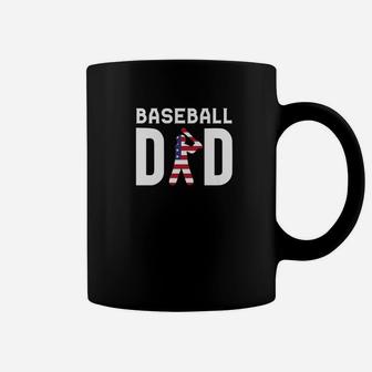 Baseball Dad Proud Baseball Dad Fathers Day Gift Premium Coffee Mug - Seseable