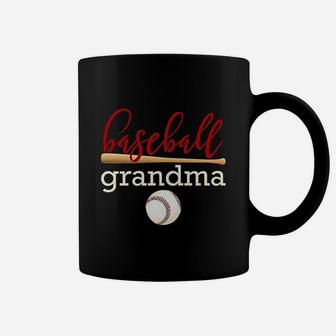 Baseball Grandma Gift For Family Baseball Coffee Mug - Seseable