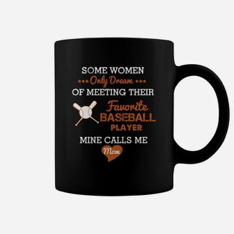 Baseball Mom-favorite Baseball Player Coffee Mug - Seseable