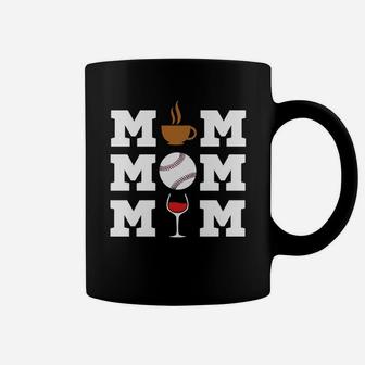 Baseball Mom Mom Mom Coffee Mug - Seseable