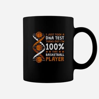 Basketball It's In My Dna Funny Player Coach Team Sport Funny Gift Coffee Mug - Seseable