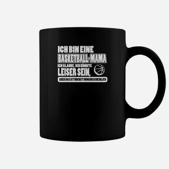 Basketball-Mama Tassen, Stolze Mutter Supporter Mit Lustigem Spruch - Seseable