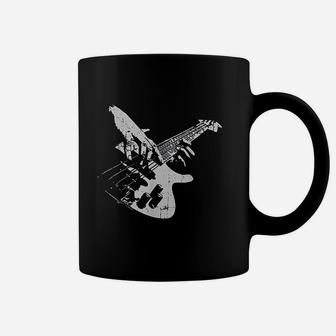 Bass Guitar Player Vintage Coffee Mug - Seseable