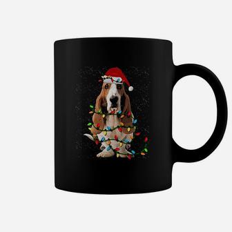 Basset Hound Christmas Coffee Mug - Seseable
