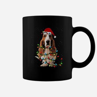 Basset Hound Christmas Funny Coffee Mug - Seseable