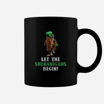 Basset Hound Let The Shenanigans Begins Dog Mom Coffee Mug - Seseable