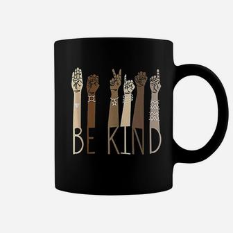 Be Kind Sign Language Hand Talking Teachers Coffee Mug - Seseable