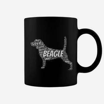 Beagle Word Art Dog Puppy Owner Gift Coffee Mug - Seseable