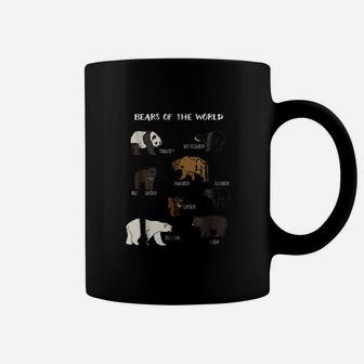 Bears Of The World Bear Panda Black Polar Coffee Mug - Seseable