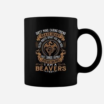 Beavers Brave Heart Dragon Name Shirts Coffee Mug - Seseable
