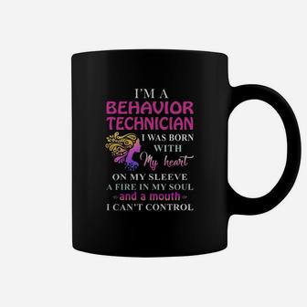 Behavior Technician Cant Control Coffee Mug - Seseable