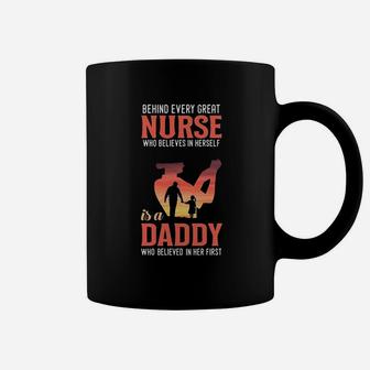 Behind Every Great Nurse Coffee Mug - Seseable