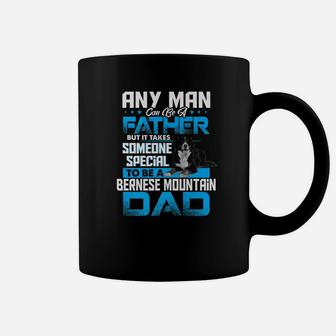 Bernese Mountain Dad Dog Lovers Fathers Day Gif Coffee Mug - Seseable