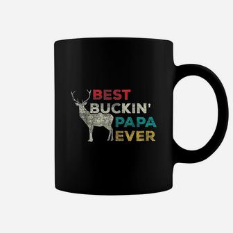 Best Buckin Papa Ever Deer Hunting Coffee Mug - Seseable
