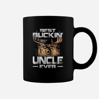 Best Buckin Uncle Ever Deer Hunting Bucking Father Coffee Mug - Seseable