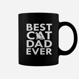 Best Cat Dad Ever Funny Cat Coffee Mug - Seseable