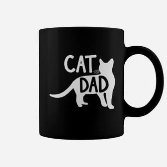 Best Cat Dad Fathers Day, dad birthday gifts Coffee Mug | Seseable CA