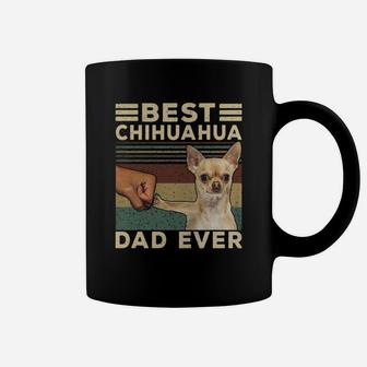 Best Chihuahua Vintage Dad Ever T-shirt Coffee Mug - Seseable