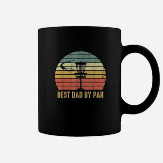Best Dad By Par Funny Disc Golf Gift For Men Father Coffee Mug - Seseable