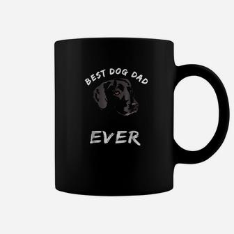 Best Dog Dad Ever Black Lab Coffee Mug - Seseable