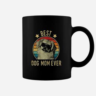 Best Dog Mom Ever Pekingese Mother Day Gift Coffee Mug - Seseable
