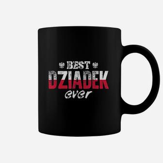Best Dziadek Ever Polish Grandfather Coffee Mug - Seseable