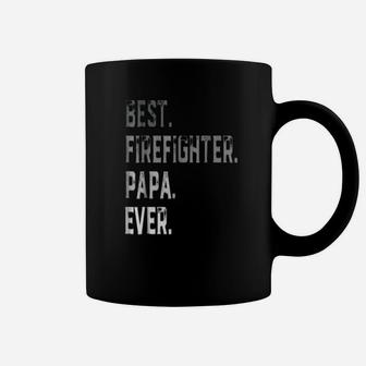 Best Firefighter Papa Ever, best christmas gifts for dad Coffee Mug - Seseable