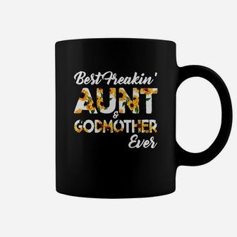 Best Freakin Aunt 038 Godmother Ever Coffee Mug - Seseable