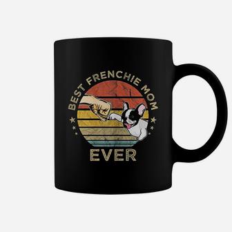 Best Frenchie Mom Ever Vintage Good Gift For Mom Coffee Mug - Seseable