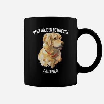 Best Golden Retriever Dad Ever Retriever Dog Mens Coffee Mug - Seseable