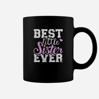 Best Little Sister Ever, sister presents Coffee Mug - Seseable