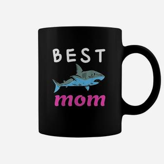 Best Mom Ever Happy Mothers Day Shark Coffee Mug - Seseable